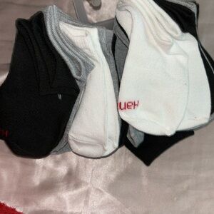 Hanes Boys' 20pk No Show Athletic Socks
